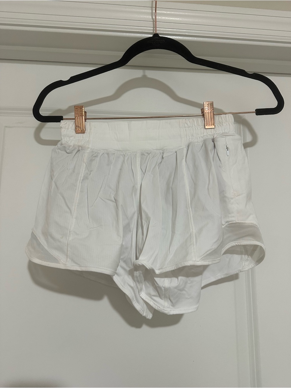 lululemon athletica White Athletic Running Shorts